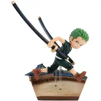 Megahouse One Piece G.E.M. Serie PVC Statue Roronoa Zoro Run! Run! Run! 14 cm