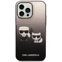 Karl Lagerfeld KLHCP14LTGKCK iPhone 14 Pro 6.1 "hardcase black / black Gradient Ikonik Karl &am