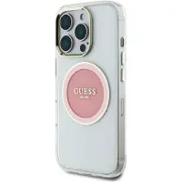 GUESS Etui iPhone 16 Pro Max MagSafe Pink