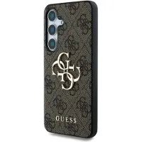 GUESS Big 4G Logo Classic Logo - Hülle für Samsung Galaxy S25+ (Braun)