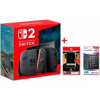 Nintendo Switch 2 + Mario Kart Welt + Hitman + Oniverse Displayschutzfolie
