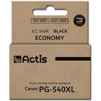 Actis KC-540R Tintenpatrone (Ersatz für Canon PG-540XL; Standard; 22ml; schwarz), Standardertrag, Schwarz, Tinte auf Pigmentbasis, 22 ml, 1 Stück(e), Einzelpackung