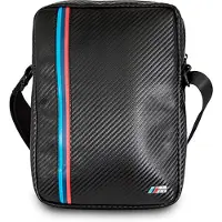 BMW BMTB8MCPBK Tablet 8 Tasche schwarz/schwarz Carbon / Tricolor Streifen