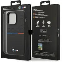 BMW Bmhcp15L22Smpk Iphone 15 Pro 6.1 Czarny/Schwarz Silikon-Muster