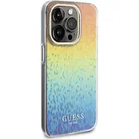 GUESS Guhcp14lhdecmi Iphone 14 Pro 6.1 Iml Faceted Mirrdisco Iridescent Handyhülle