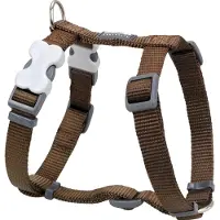 Red Dingo Hundegeschirr weich 30-48 cm Braun