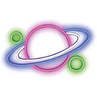 Forever Plexi Planet Dekoratives Led-licht