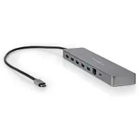 Nedis CCBW64260AT02 USB-Multiport-Adapter 10-in-1 USB 3.2 Gen 1 0,4 m Anthrazit