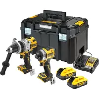 DeWalt Akku-Kombopack DCK2200H2T-QW - 2tlg. - 18V - 2x 5,0Ah Akku - TSTAK-Box