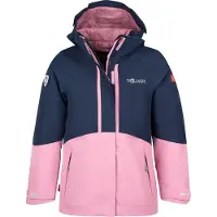 TROLLKIDS Winterjacke für Mädchen, 3-in-1-System, Girls Skanden, wasserdicht, rosa (352-166)