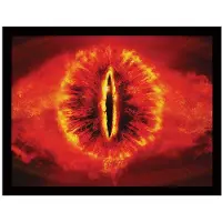 Pyramid Der Herr Der Ringe Saurons Auge-rahmen
