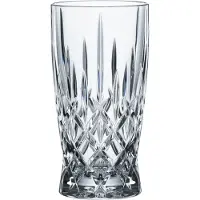 Nachtmann Latte-Macchiato-Glas "Latte Macchiato Gläser Noblesse Barista 350 ml 2er Set transparent", bunt (transparent), Glas, Trinkgefäße, Latte-Macchiato-Glas