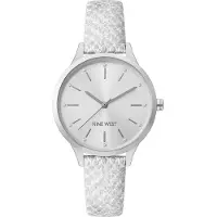 Nine west Nw-2559svsi Quartz 34 Mm Damenuhr