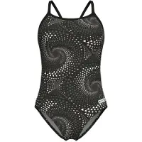 Arena - Women's Fireflow Swimsuit Lightdrop Back - Badeanzug Gr 44 grau/schwarz