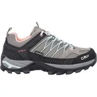 CMP Wanderschuh "Rigel Low", Damen, Gr. 38, grau (grau, schwarz), Obermaterial: 100% Nylon NY., Schuhe Wanderschuh