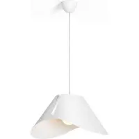Philips myLiving Pendelleuchte, Flexible Halterung, Weiß, Weiß, Stoff, Stoff, Schlafzimmer, Wohnzimmer