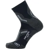 UYN MAN Trekking 2IN Merino Socks black/grey (B052) 35/38