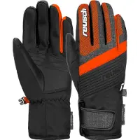 Reusch Duke R-tex XT Junior black / black melange / shocking orange (7677) 5,5