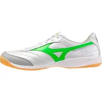 Mizuno MIZUNOMORELIA SALA PRO IN, White/Neon Green/Galaxy Silver, 39.0