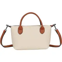 Gallantry Paris Gallantry, Handtasche für Damen mit abnehmbarem, verstellbarem Schulterriemen, Beige