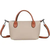 Gallantry Paris Gallantry, Handtasche für Damen mit abnehmbarem, verstellbarem Schulterriemen, Taupe