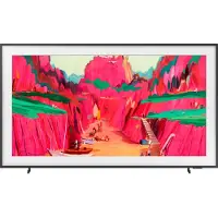Samsung The Frame QE65LS03FWU, 165,1 cm (65"), 3840 x 2160 Pixel, Neo QLED, Smart-TV, WLAN, Schwarz