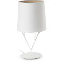 Faro 29867, Weiß, Stahl, IP20, II, E27, 1 Glühbirne(n)