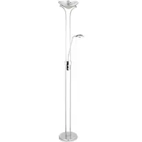 Searchlight LED-Stehleuchte Mother & Child, chrom, Leselampe, dimmbar