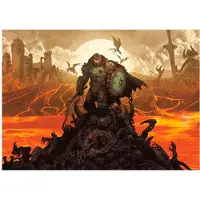 Fanattik Limitierte Auflage Doom Kunstdruck: Das Finstere Mittelalter 42x30 Cm
