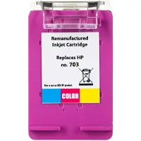 Superbulk Tinte für HP 703 CD888 rem B-H703C