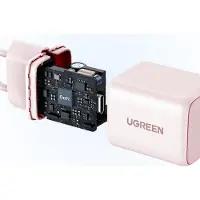 UGREEN X512 20W GaN 1x USB-C Wandladegerät - Rosa
