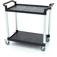 Maxima - Servierwagen - 2 Kunststoffregale - 103 x 50,5 cm
