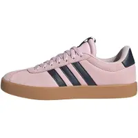 Adidas Sneaker SPORTSWEAR "VL COURT 3.0", Damen, Gr. 42,5, clear pink, legend ink, gum 3, Leder, Synthetik, Schuhe Sneaker, inspiriert vom Design des samba
