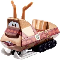 Disney Pixar Cars Wintertime Cruisers Snowmobile, Fahrzeug, 3 Jahr(e), Metall, Kunststoff, Mehrfarbig