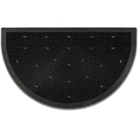 Astra Fußmatte "Border Pin", schwarz, B:45cm H:7mm L:75cm, Gummi, Teppiche, Fußmatte, Schmutzfangmatte, Türmatte, wasserabweisend, In und Outdoor