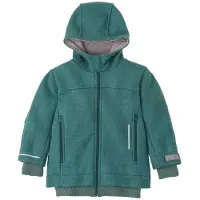 Disana - Kid's Outdoor-Jacke - Wolljacke Gr 110/116 türkis