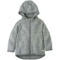 Disana - Kid's Walk-Jacke Zipp - Wolljacke Gr 74/80 grau