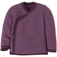 Disana - Kid's Melange-Jacke - Merinojacke Gr 98/104 lila