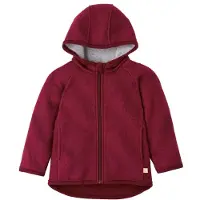 Disana - Kid's Walk-Jacke Zipp - Wolljacke Gr 134/140 rot