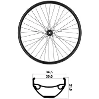 Mvtek 27.5´´ Tubeless Mtb Hinterrad Silber 12 x 148 mm / Shimano/Sram HG Silber 12 x 148 mm