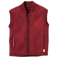 Disana - Kid's Walk-Weste - Merinoweste Gr 134/140 rot