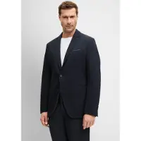 Cinque Sakko "CIDITO", Herren, Gr. 102, blau (dunkelblau), Web, Obermaterial: 52% Polyester, 21% Polyamid, 17% Viskose, 10% Elasthan, unifarben, regular fit, Sakkos Sakko, in 2-Knopf-Form