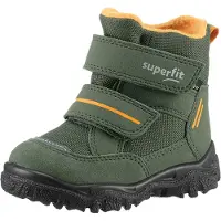 Superfit Husky1 Winterstiefel, Green/Orange, 21