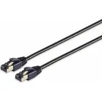 S-Conn S/CONN maximum connectivity 08-41155, 1,5 m, Cat8.1, F/FTP (FFTP), RJ-45, RJ-45, Schwarz
