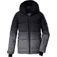 Killtec Jungen Skijacke/Ski-Steppjacke mit Kapuze und Schneefang KSW 382 BYS SKI