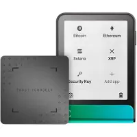 Ledger Flex mit Recovery Key, Hardware Wallet Oxidate Green