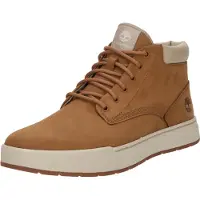 Timberland für Herren. TB0A69FNA4I1 Mid Lace Up Sneaker Leder Sneaker braun (41.5), Wohnung, Schnürsenkel, Lässig