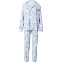 Triumph Pyjama 10225082 Himmelblau Regular Fit