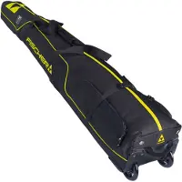 Fischer Skicase 1 Pair With Boot Pocket Alpine Race Wheels - 195 black/yellow