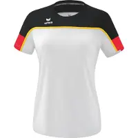 Erima CHANGE T-Shirt 38 weiß/schwarz/rot
